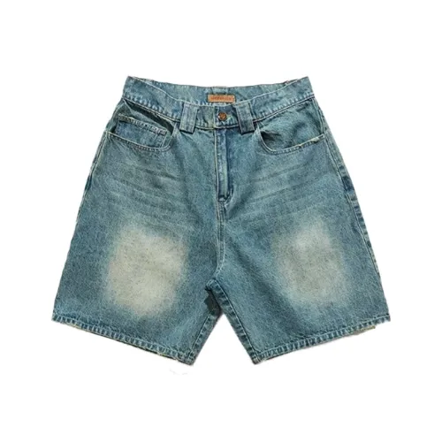 RVANGUARD Синие Унисекс Джинсовые шорты