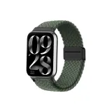 Оливковый зеленый, трикотажная ткань, магнитный ремешок с петлей