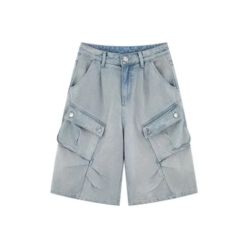 GEZITAI Светло-синие Женские Джинсовые Шорты