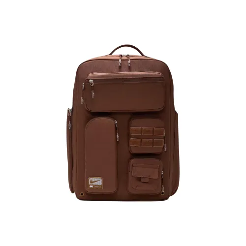 Nike Полиэстер Рюкзак Мужской Коричневый