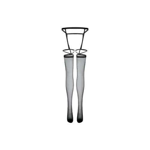 LANZA Черные Женские Чулки