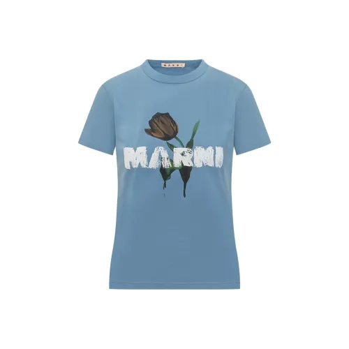 MARNI Т-рубашка с оборванным рукавом женская