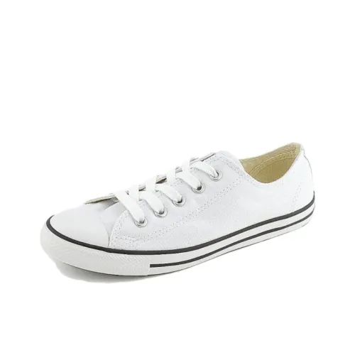 Converse Chuck Taylor Устойчивые к истиранию Низкие Кеды Женские Белые Черные