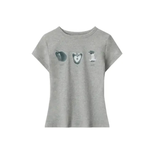 EMDPN Серые Женские Футболки