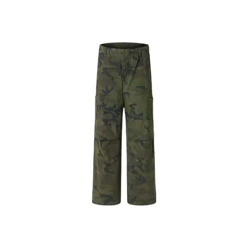 YINLEI Камуфляж Унисекс Карго Брюки