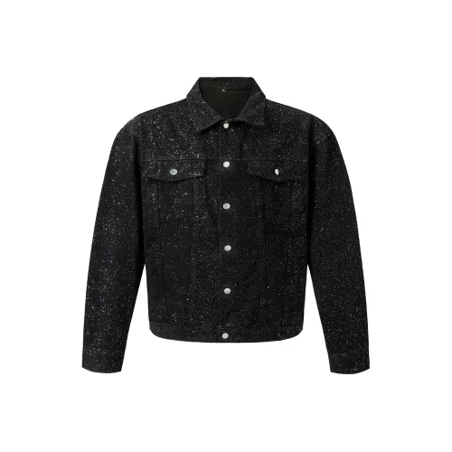 MADONA Черный Унисекс Джинсовые куртки