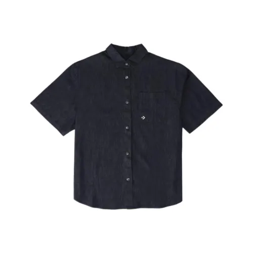 Конверс Черные Мужские Рубашки