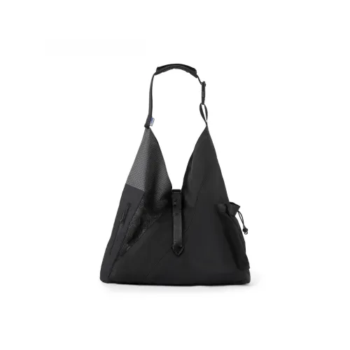 Subcrew Полиэстер Тоут Сумка Сумка для покупок Сумка через плечо Унисекс Черный Белый