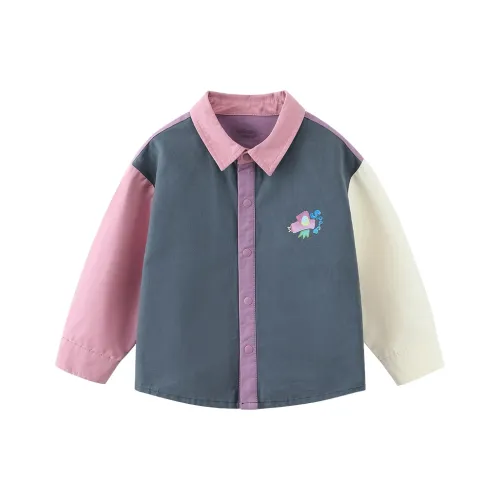 CICIIBEAR Лаймово-зеленый Kids Повседневные Рубашки