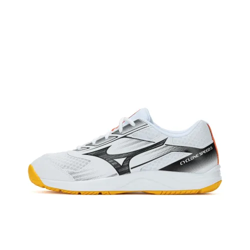 Mizuno CYCLONE SPEED 5 Тренировочные кроссовки Низкий верх Белый Черный Желтый Унисекс