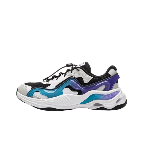 LINING YOUNG Yunchuan Детские Лайфстайл Обувь Черный Стандартный Белый Very Peri Фиолетовый Подростки