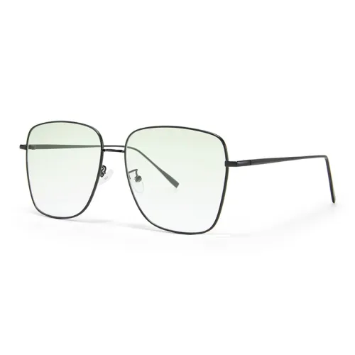 CinvaiKrose Металл Квадрат Интернет Famous Солнцезащитные очки УФ-защита Солнце Оттенок Unisex