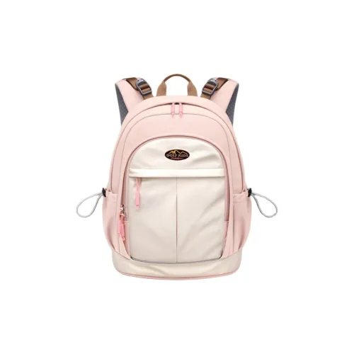 GOLF Ткань Рюкзак Унисекс Зеленый Экрю Розовый Экрю