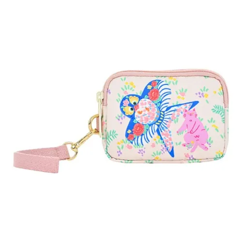 LeSportsac Ткань Кошелек для монет Мини Женский Розовый