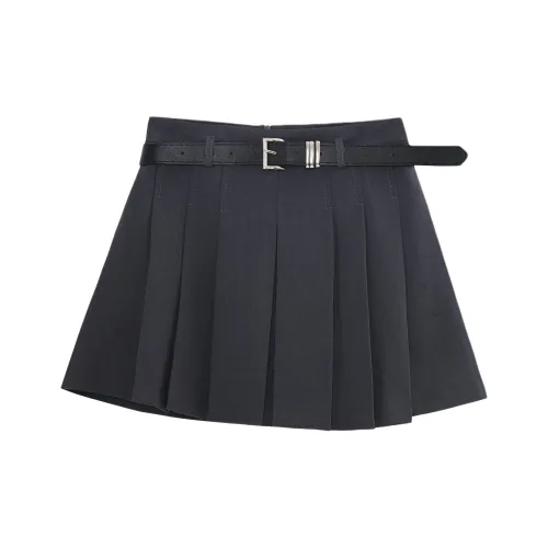 Розовый Повседневный Короткий Юбка Женская