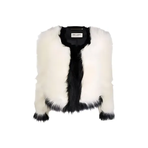 SAINT LAURENT Белые Женские Куртки