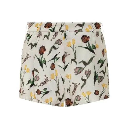 MARNI Белые Женские Повседневные Шорты