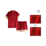 Женский (Короткий рукав, шорты) (Подарочная коробка комплект)