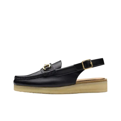 Clarks Wallabee Sling Повседневная обувь Женская Черная
