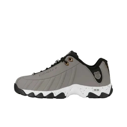 KSWISS ST329 CMF Амортизация Низкие Кроссовки для тренировок Мужские Серый Черный Белый