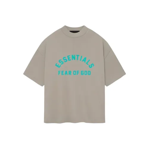 Fear of God Essentials SS24 Твил Серый Мужская T-Рубашка