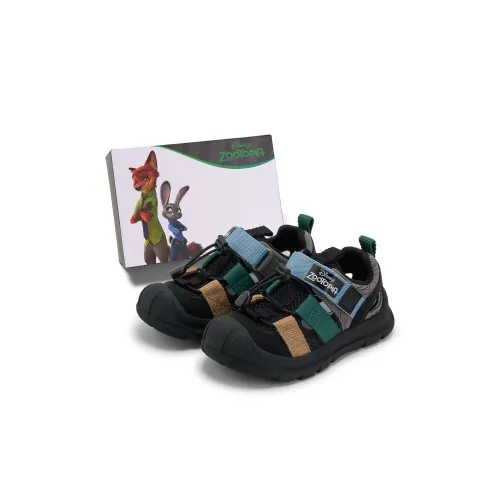 Disney Zootopia Противоскользящие Анти-KICK Износостойкие Дышащие Низкие Топы Детские Сандалии для Малышей