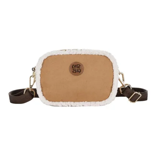 LeSportsac Сумка через плечо из ткани сумка на одно плечо средняя женская кремово-желтая коричневая