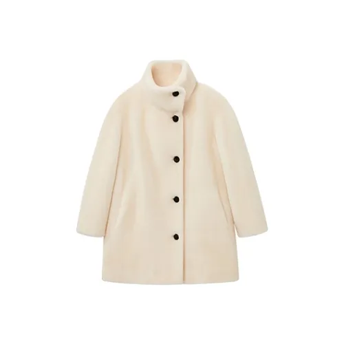 OVV Слоновая кость Женское пальто