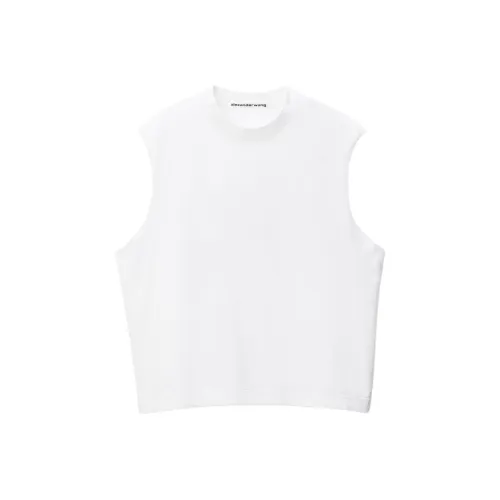 Alexander Wang Белые Мужские Майки