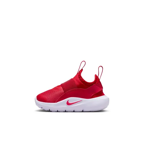 nike Flex Runner 4 Устойчивая к истиранию Низкая Обувь для малышей Университетский красный Infant Wa Toddler