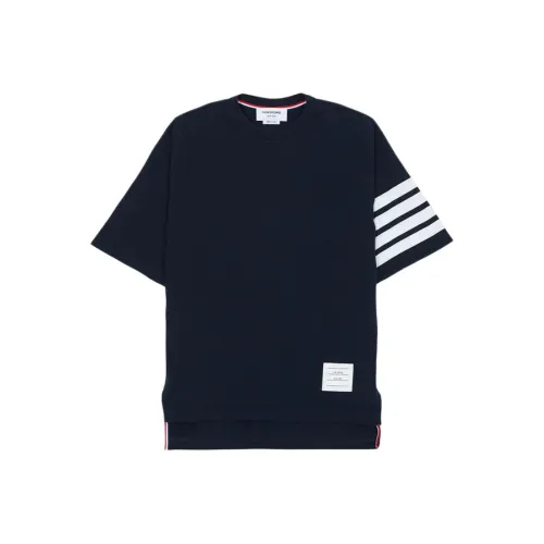 THOM BROWNE Морской синий Женские футболки