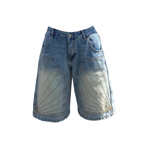 BRN ML 5011 Винтажный синий Женские джинсовые шорты