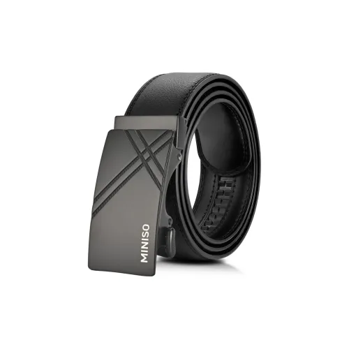 Miniso Alloy Leather Belts Men's