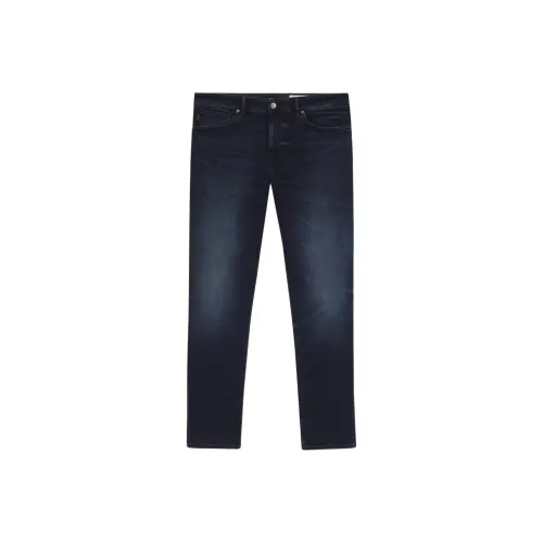 Hugo Boss Темно-синие мужские джинсы