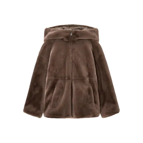 EMPORIO ARMANI Хлопковый пуховик женский