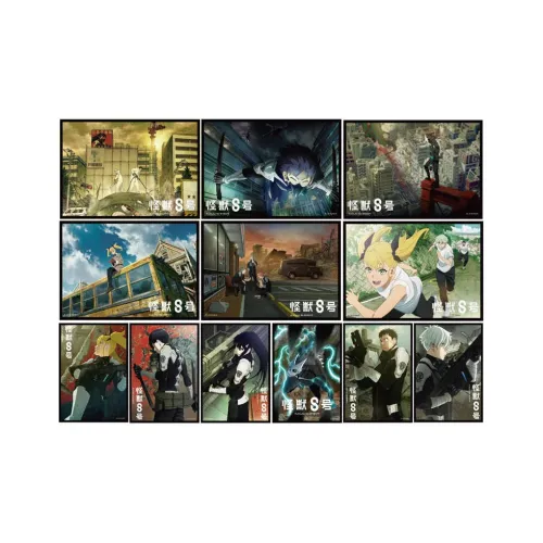 SUNRISEPOP Соширо Хошина Кафка Hibino Кайдзю №8 Открытки аниме-тематики