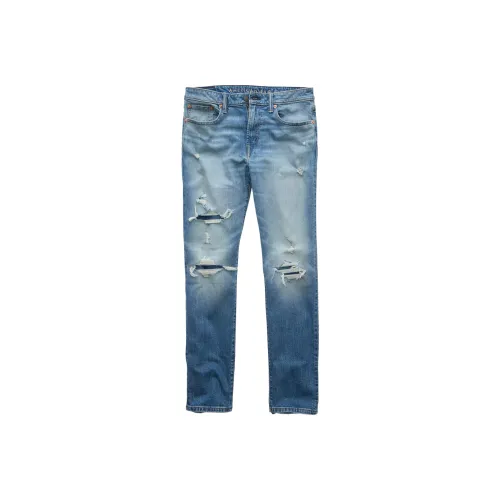 AMERICAN EAGLE Синий Мужской Джинсы