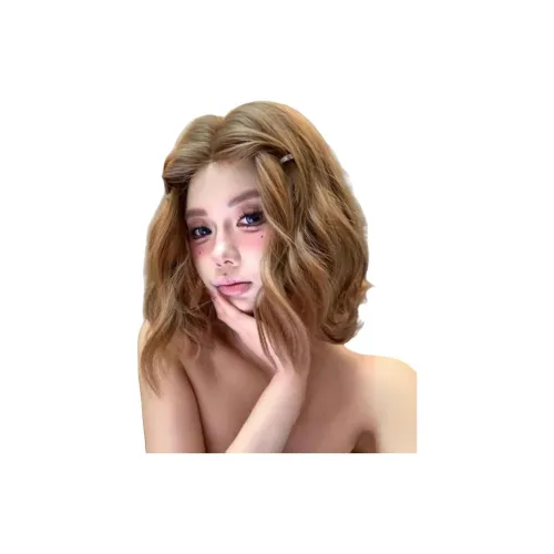 Gentle Welcome Перука Женская Боковая Часть Корейский стиль Милый Естественный Объемный Высокий Топ Короткая Перука BOB для Женщин