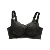 Чёрный [Кружево с шелком тутового дерева] ALB1283