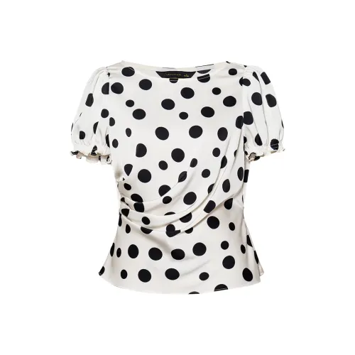 ROEYSHOUSE Рубашки с гороховым узором для женщин