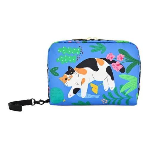 LeSportsac Ткань Кошелек для монет Средний Женский Синий