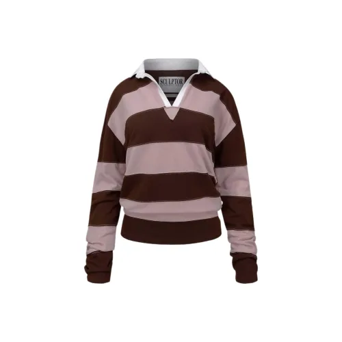 SCULPTOR Коричневый Женские Поло