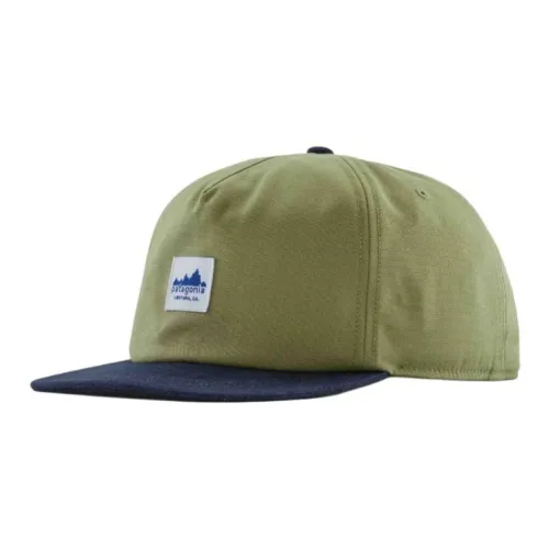 Patagonia Cotton Baseball Caps Men's Green