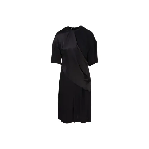 STELLA MCCARTNEY Black Женские Короткие Платья с Рукавами
