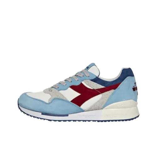 DIADORA Intrepid Устойчивые к истиранию Низкие Беговые кроссовки Унисекс Синие Белые