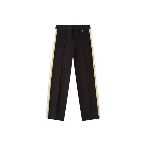 RHUDE Мужские Повседневные Брюки Черные