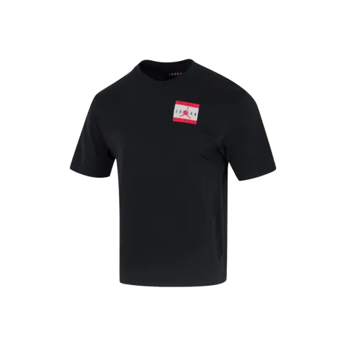 JORDAN Черные Мужские T-Рубашки