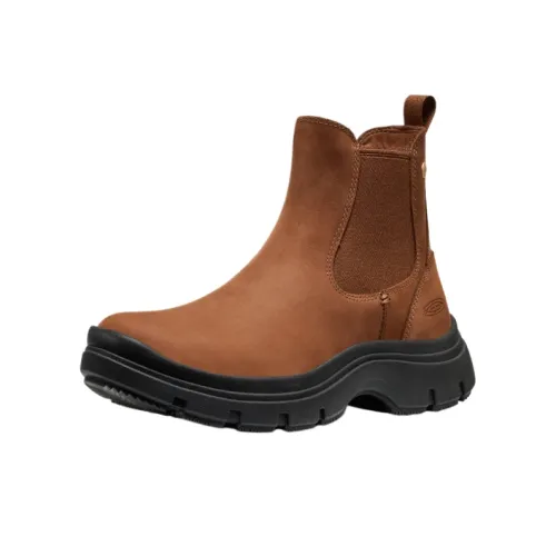 KEEN Kosa Колено Высокий Челси Женские Коричневый Черный