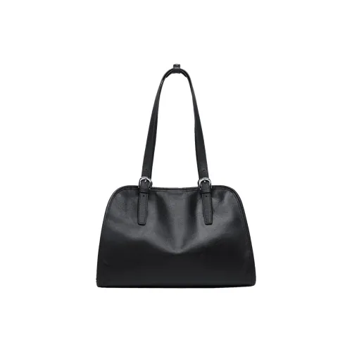 ZOOLER Коровья кожа Сумка на плечо Женская Черная Чай Break