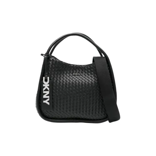 DKNY Полиуретан Одно Плечо Сумка Средний Женский Черный